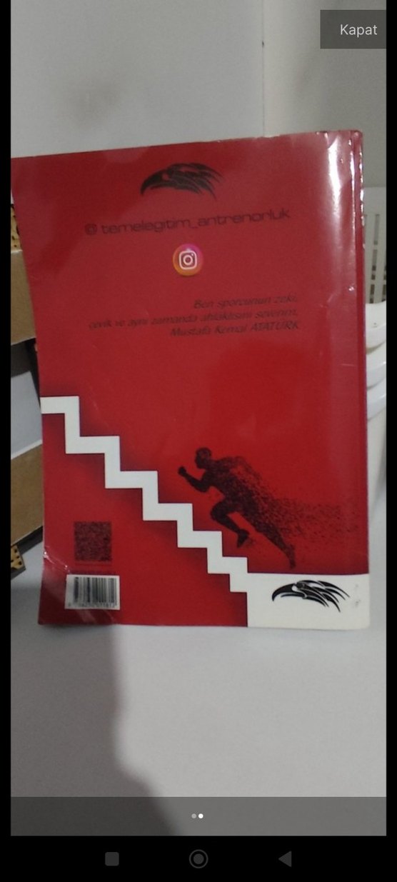 Temel Eğitim Antrenörlük Kitabı 1. Kademe - Görsel 2