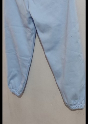 Mavi Rahat Kesim Kadın Eşofman Altı - Görsel 4