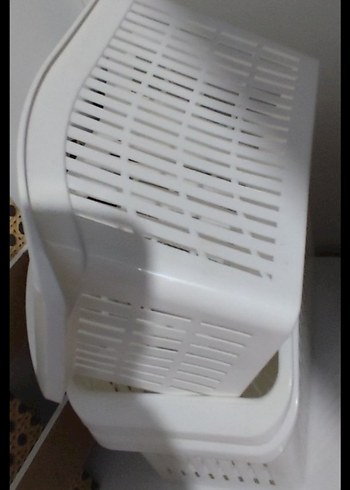 Beyaz Plastik Sepet Seti - Görsel 2