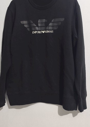 Emporio Armani Siyah Erkek Sweatshirt