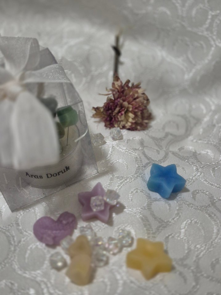 Yeşil Ayıcık Figürlü Mum Hosgeldin Bebek hediyesi - Görsel 4