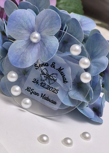 Mavi Pastel Renkli Kişiye Özel Söz Hatırası - Görsel 3