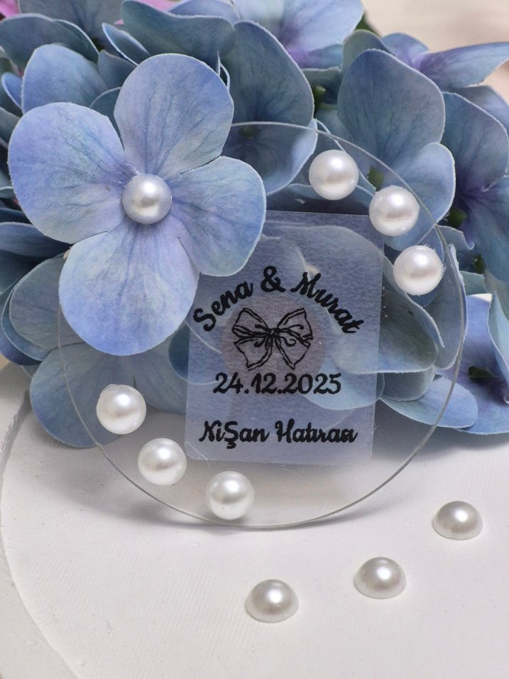 Mavi Pastel Renkli Kişiye Özel Söz Hatırası - Görsel 2