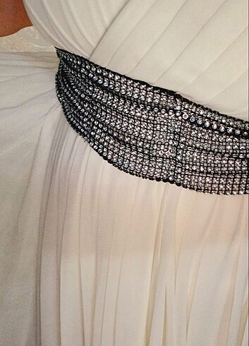 Krem.sifon abiye - Görsel 7