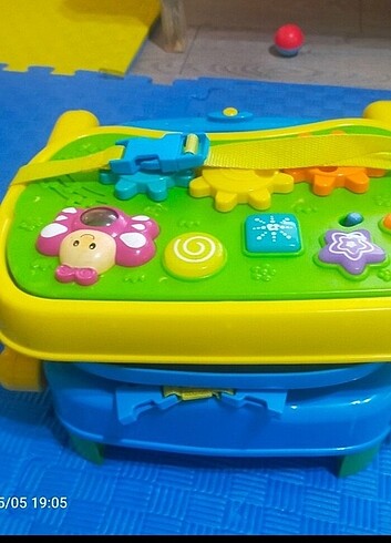 PORTATIF MÜZİKLİ  ISIKLI MAMA SANDALYESI - Görsel 5