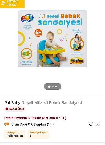 PORTATIF MÜZİKLİ  ISIKLI MAMA SANDALYESI - Görsel 7