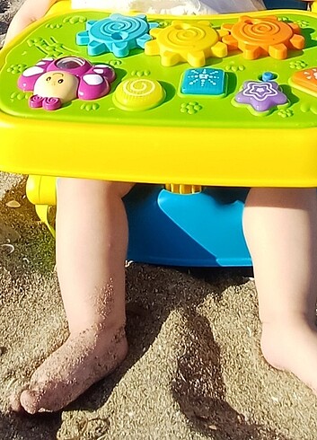 PORTATIF MÜZİKLİ  ISIKLI MAMA SANDALYESI - Görsel 9