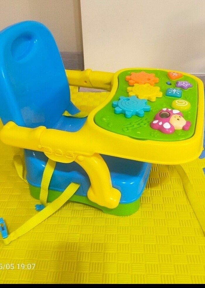 PORTATIF MÜZİKLİ  ISIKLI MAMA SANDALYESI - Görsel 3