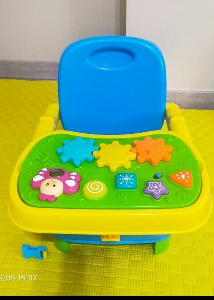 PORTATIF MÜZİKLİ  ISIKLI MAMA SANDALYESI - Görsel 4