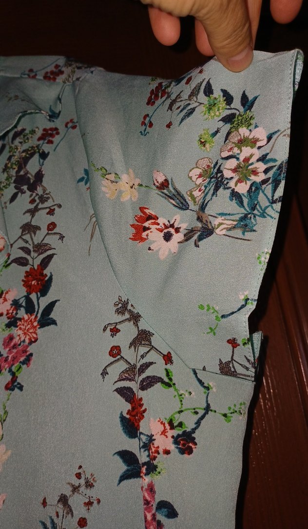 Turkuaz Midi Bohem Renkli Elbise - Görsel 3