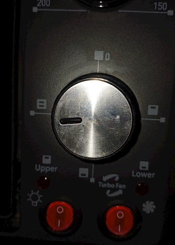 Çift Camlı siyah Mini Fırın 40 Litre - Görsel 12