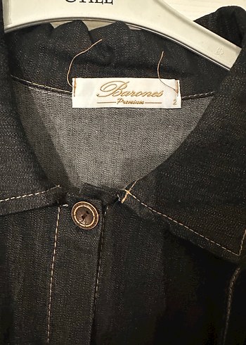 Düğmeli Siyah Uzun Kot  Kirunik - Görsel 3