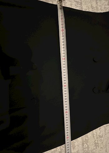 Siyah Kadın Uzun Kollu Düğmeli Takım - Görsel 5