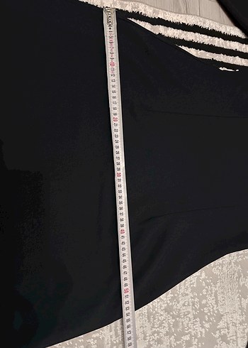 Uzun Kollu Siyah Kadın Uzun Elbise - Görsel 5