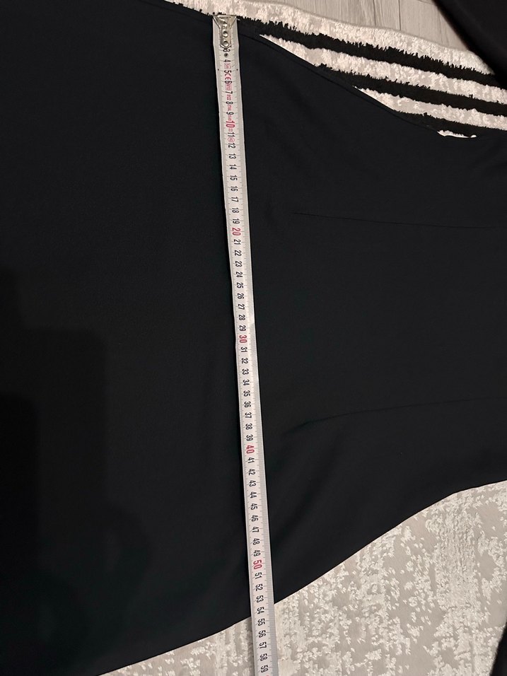 Uzun Kollu Siyah Kadın Uzun Elbise - Görsel 5