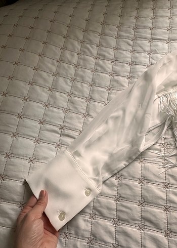 Touche 38 beden püsküllü gömlek - Görsel 4