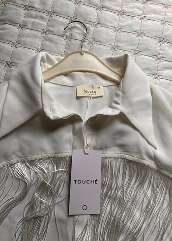Touche 38 beden püsküllü gömlek - Görsel 2