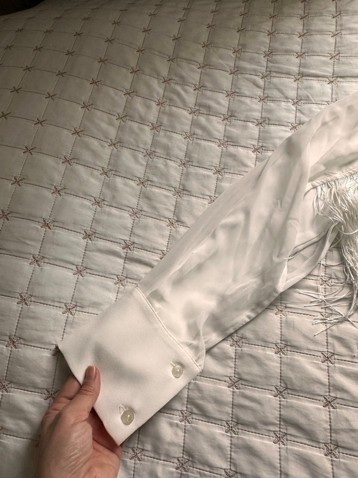 Touche 38 beden püsküllü gömlek - Görsel 4