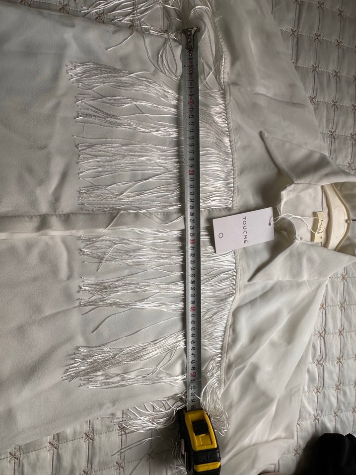 Touche 38 beden püsküllü gömlek - Görsel 5