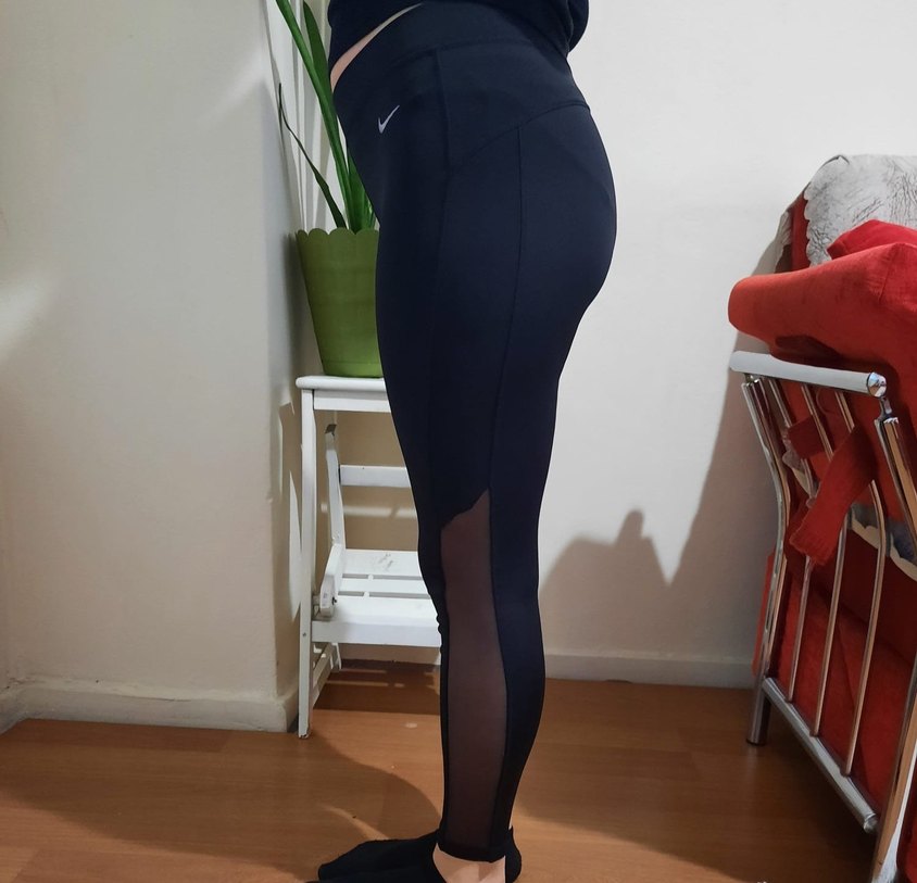 Siyah Nike Spor Tayt - Görsel 3