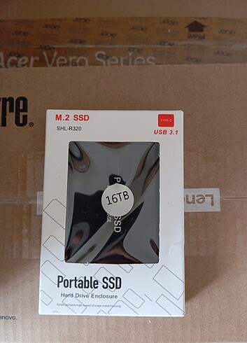 16 TB SSD TAŞINABİLİR HARDDİSK