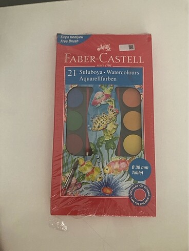 Faber Castell 21li Sulu Boya