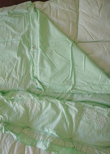 YATAŞ yeşil Bebek uyku seti - Görsel 3