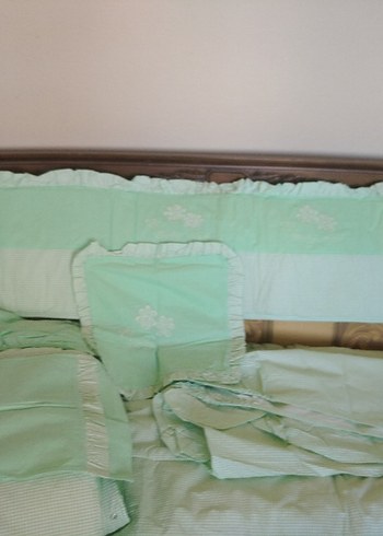 YATAŞ yeşil Bebek uyku seti - Görsel 10