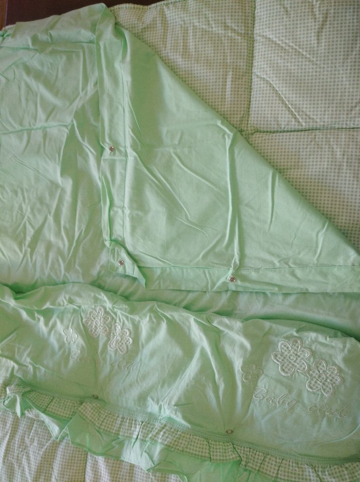 YATAŞ yeşil Bebek uyku seti - Görsel 3