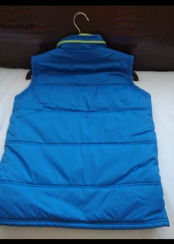 Mavi Fermuarlı Erkek Çocuk Yelek - Görsel 2