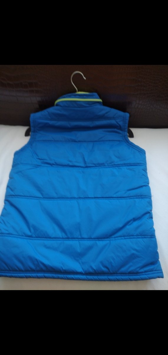 Mavi Fermuarlı Erkek Çocuk Yelek - Görsel 2