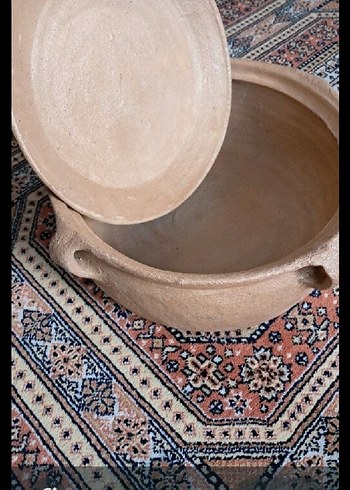 Koyu Kahverengi Toprak Tencere - Görsel 2