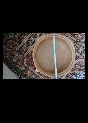 Koyu Kahverengi Toprak Tencere - Görsel 3