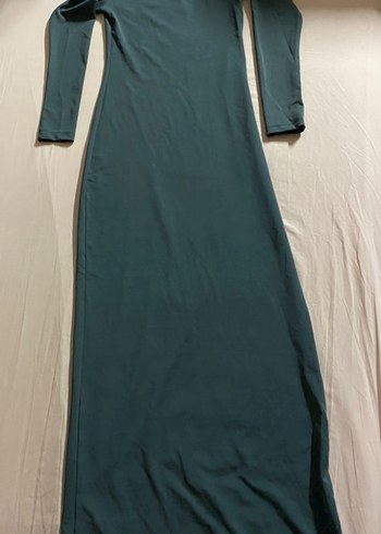 Uzun Gri Elbise - Görsel 2