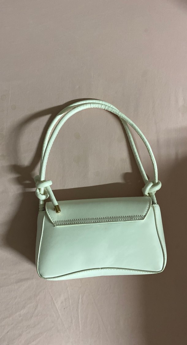 Beyaz Kol Çantası - Görsel 2