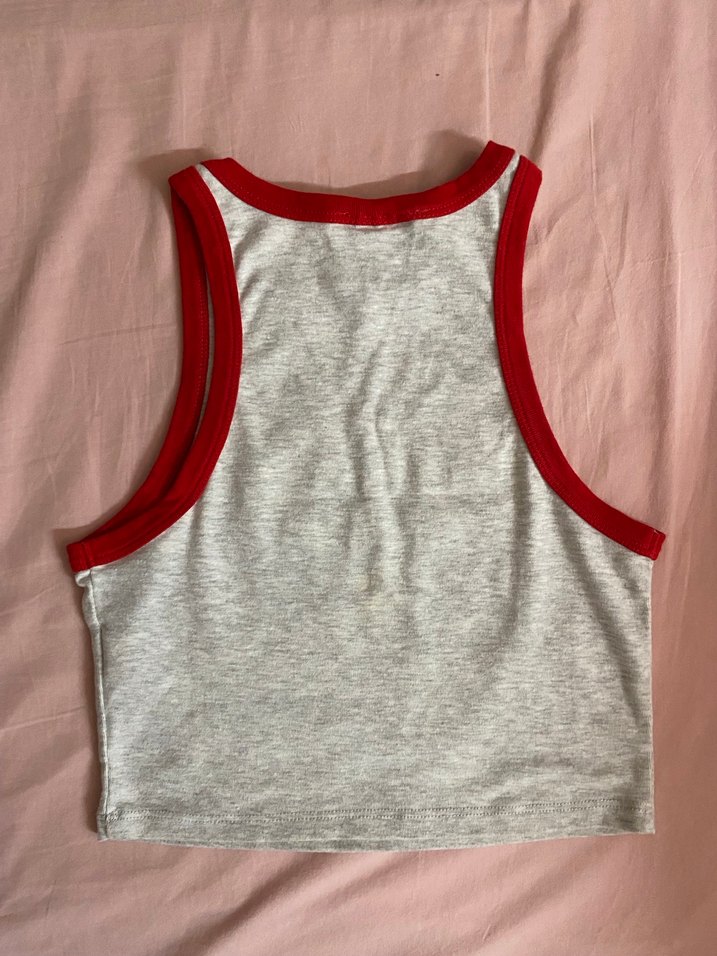 Kadın Gri Crop - Görsel 2