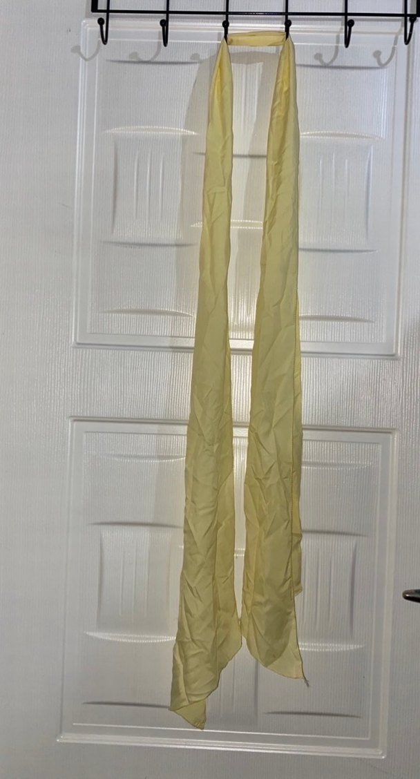 Sarı Drapeli Straplez Uzun Elbise - Görsel 4