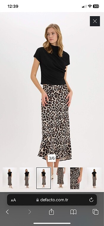 s Beden leopar etek