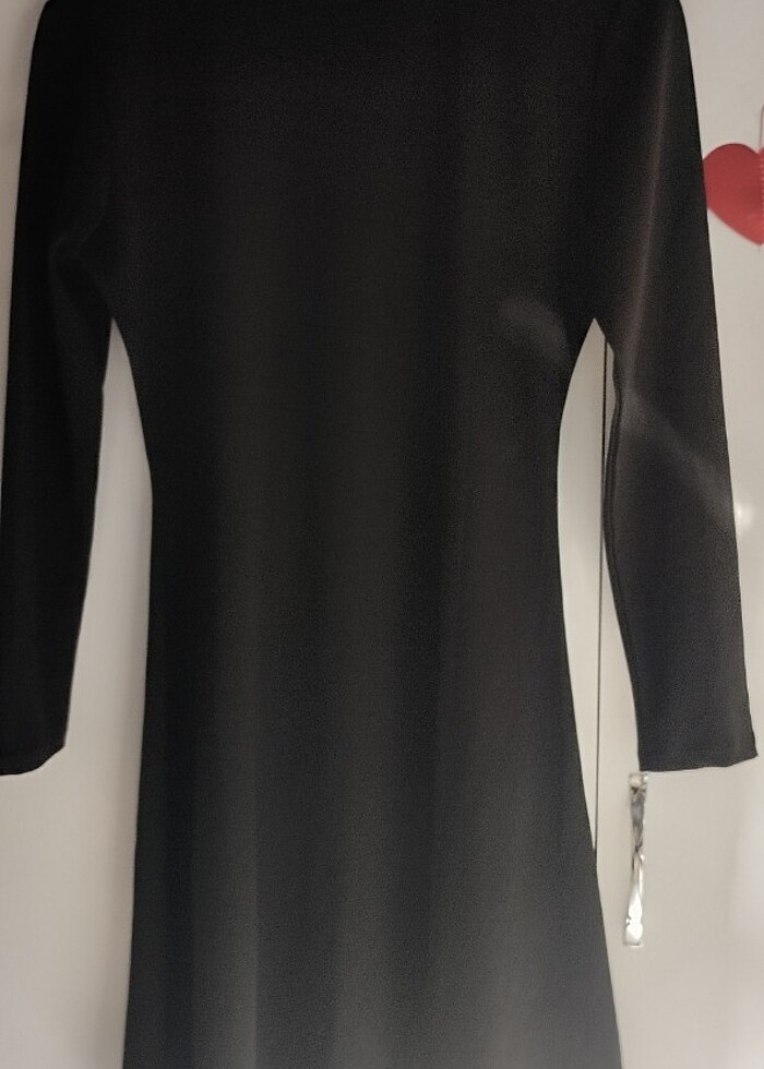 Siyah elbise  - Görsel 3