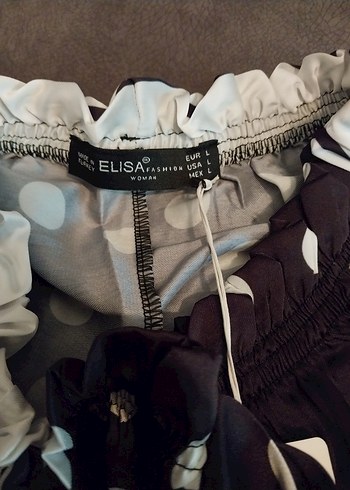 Noktalı Mini Şort - Görsel 3