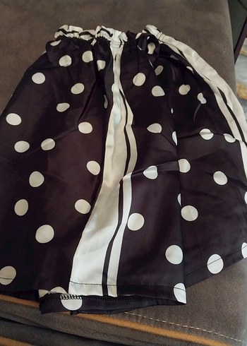 Noktalı Mini Şort - Görsel 2