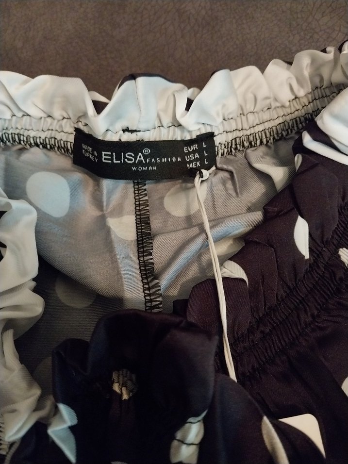 Noktalı Mini Şort - Görsel 3