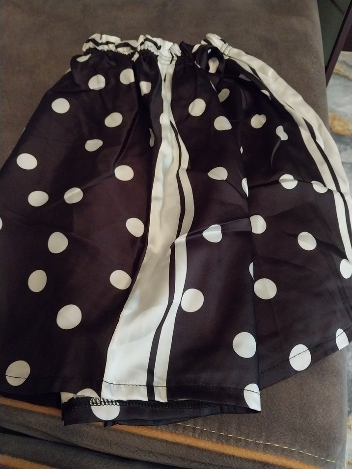 Noktalı Mini Şort - Görsel 2