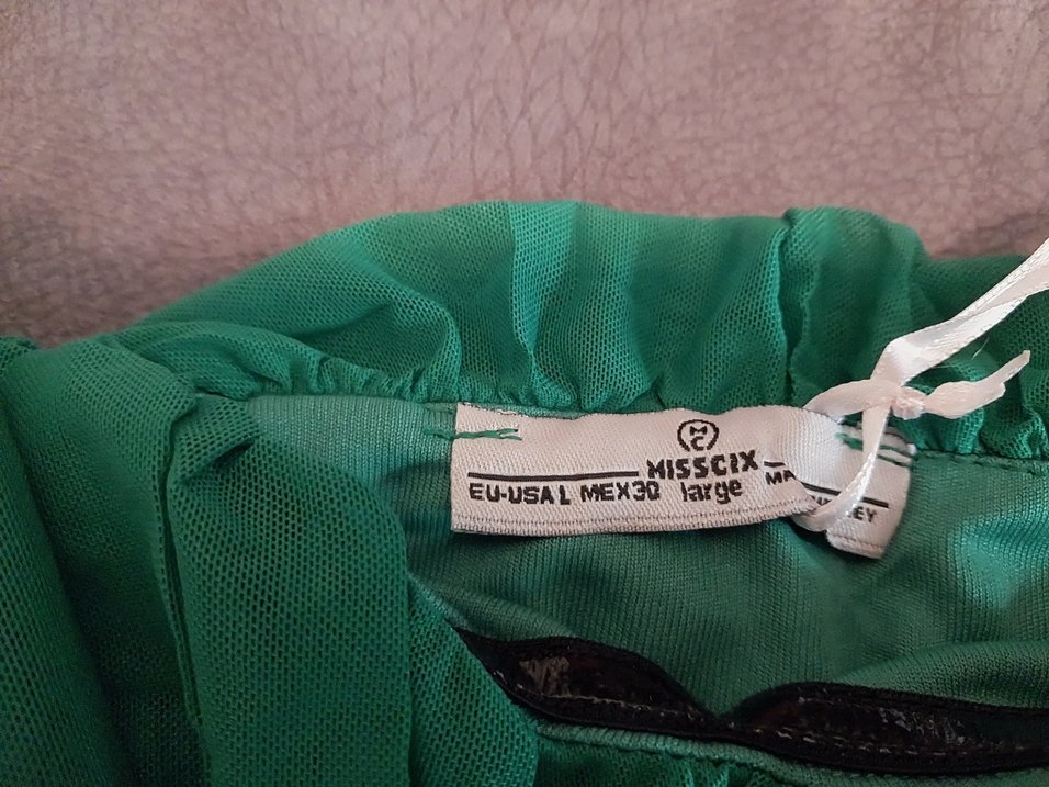 şifon astarlı Yeşil bustiyer - Görsel 3