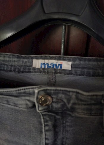 42 Beden gri Renk Gri Erkek Denim Bol Kesim Jean