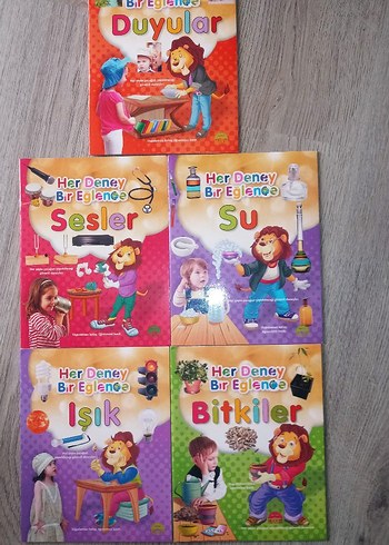 Beden Renk Her Deney Bir Eğlence - 5 Kitap Seti