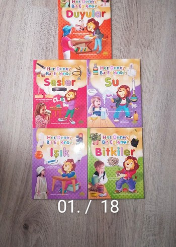Her Deney Bir Eğlence - 5 Kitap Seti