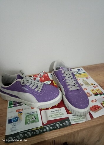Puma Converse ayakkabı 38 numara