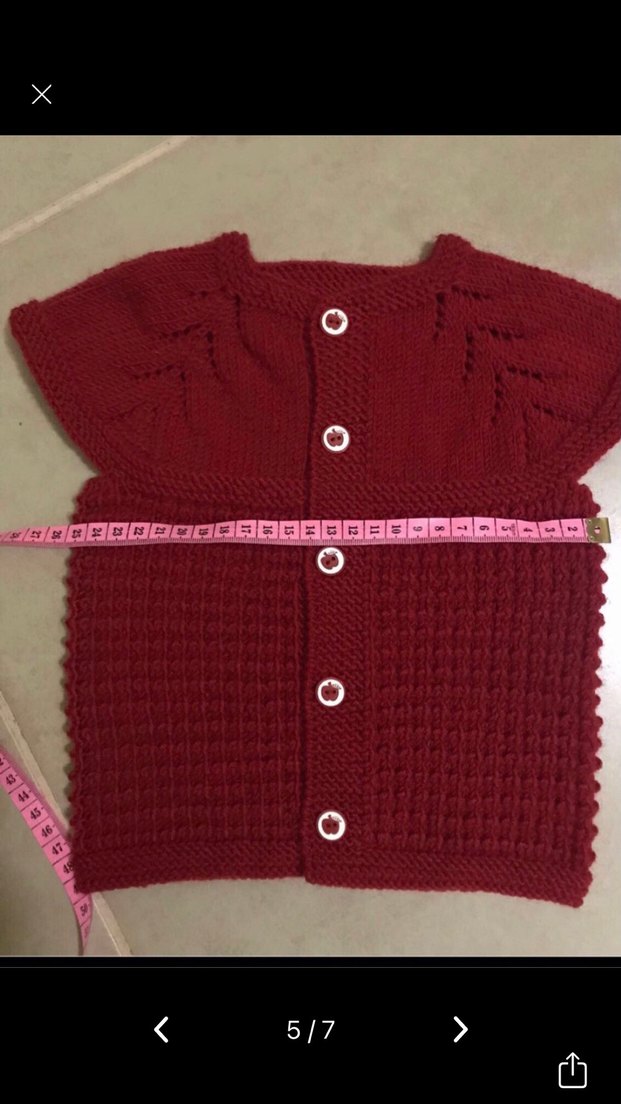 ElÖrgü Kısa Kollu Yelek patik takım - Görsel 4