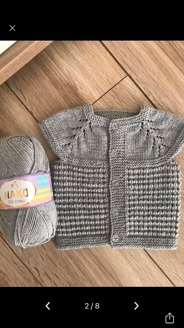 Örgü bebek teleği - Görsel 2